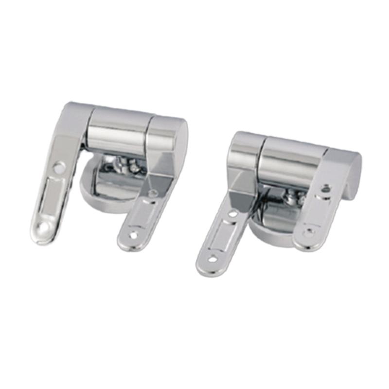 Upgraded Toilet Hinges Toilet Lid Hinges with Slow Drop Mechanism for Bathroom