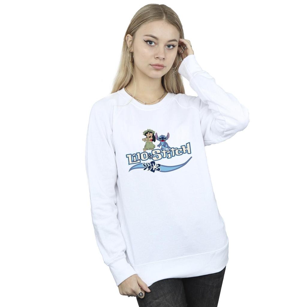 Disney Womens/Ladies Lilo And Stitch Characters Sweatshirt