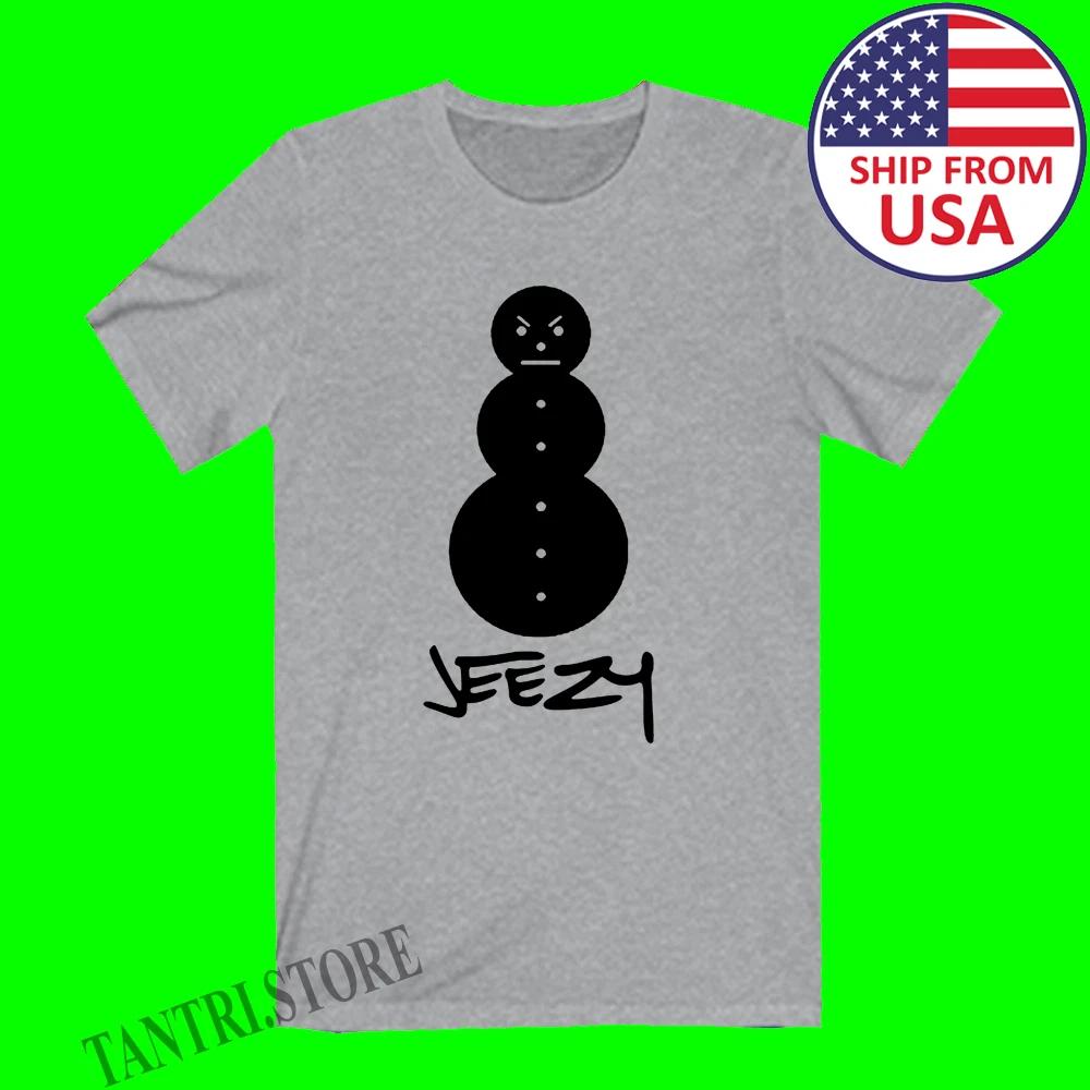 Young Jeezy Snowman Men s Grey Size S to 3XL L
