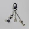 Elegant Beaded Mobile Phone Lanyard Handmade Beaded Keyring Accessory for Women