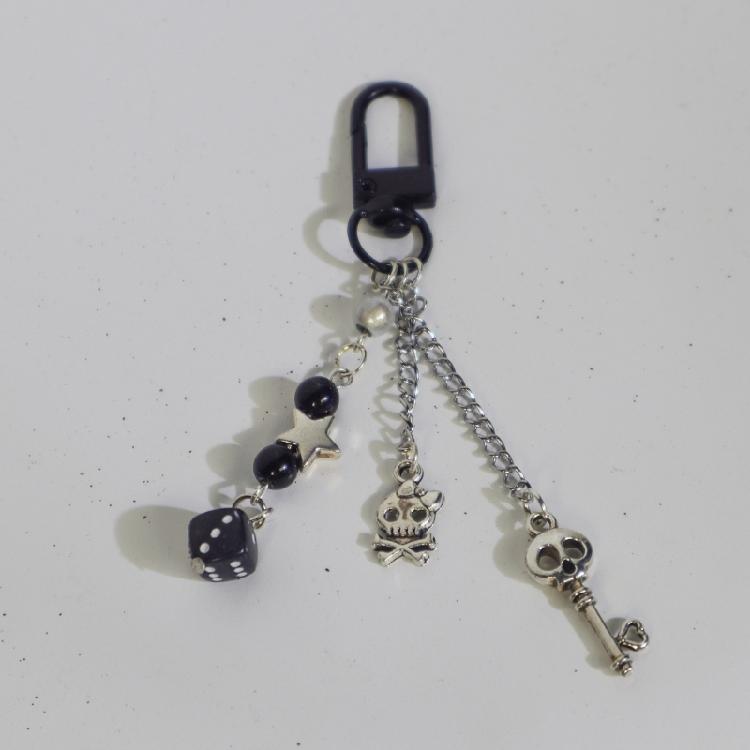 Elegant Beaded Mobile Phone Lanyard Handmade Beaded Keyring Accessory for Women