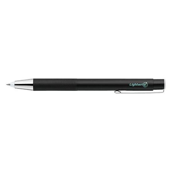 Zebra Light Light Alpha Illuminating and Writing Lighted Ballpoint of Pen, Black, P-BA96-BK (Pack 5)