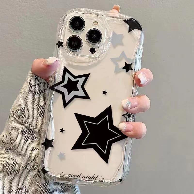 Star for Apple 16Promax Mobile Phone Case for IPhone14Plus Simple 13 New Style 12 All-inclusive 15plus