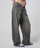 UNKNOWN PLANET Daily Wide Pigment Pants Khaki