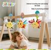 Jollybaby Insect Plush Hanging Mobile - Soothing Crib and Stroller Toy for Babies 0+