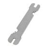 Kit Tendicavo Regolabile a 180° in Acciaio Inox T316 da 1/8 di Pollice T316 con Chiave per Montaggio su Pali in Legno