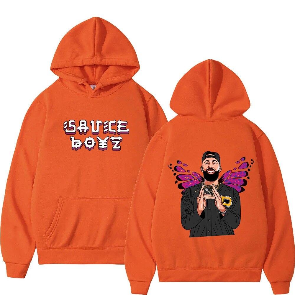 Módní Rapper Eladio Carrion Print Mikiny Unisex Ženy Streetwear Hip Hop Mikiny Mikiny Pulovry Unisex Tepláky Oblečení