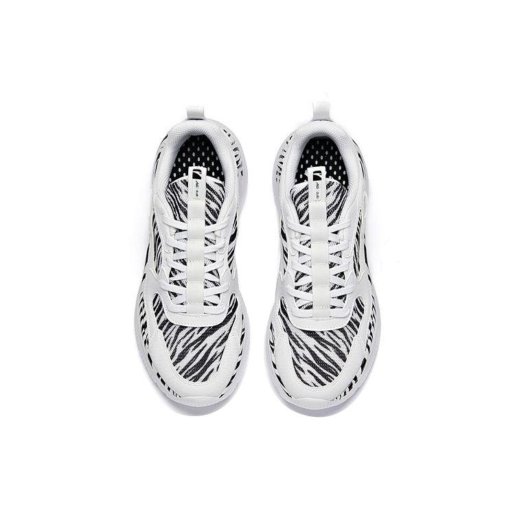 Anta Training Series Comfortable Daily Low-Top Training Shoes Women Sneakers Black White 122037756-6