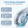 Cooling Neck Fan 3-Speed USB Rechargeable Bladeless Hands-Free Portable Lightweight Indoor Outdoor Birthday Summer Trave New