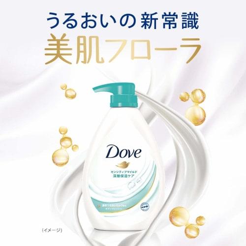 Dove Dove Dove Body Wash Sensitive Mild Pump 500g Body Soap Body Soap Single Item
