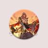 Honkai Star Rail Mydei Icons Acrylic Brooch Cartoon Figure Lapel Pin Badge for Women Men Clothing Bag Accessories Jewelry Decor