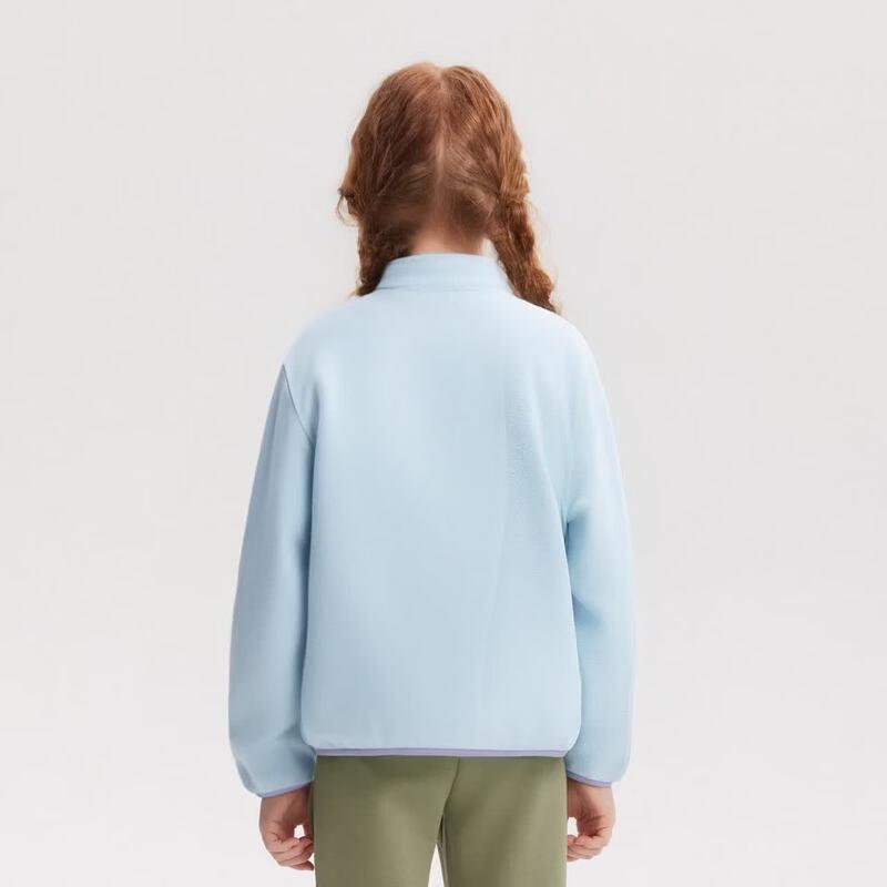 Desa Girls' Fashion Stand-Collar Fleece Jacket