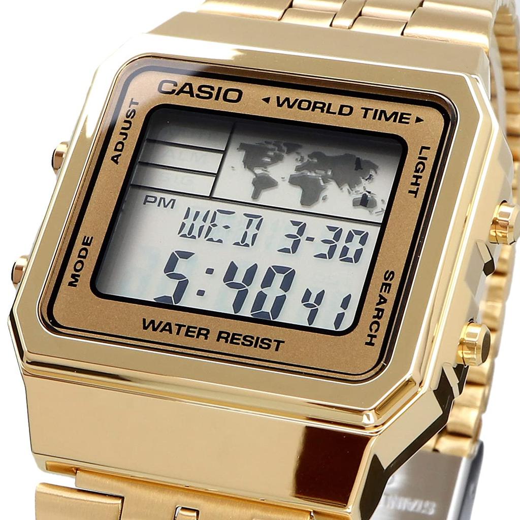 CASIO BASIC DIGITAL A500WGA-9 gold unisex watch