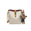 2025 Autumn Winter New Genuine Leather Women's Bag Niche Fashion Design Sense Shoulder Bag Light Luxury High-end Texture Crossbody Bag