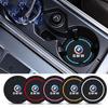 2pcs Car Water Cup Pad Car Coaster Anti-Slip Drink Holder Interior Mat For BMW 50th Anniversary E39 E46 E90 E60 F10 F11 F20 F30 WE5