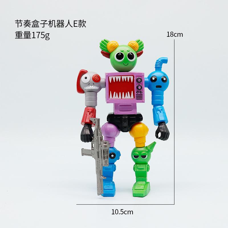 17cm Sprunki Figure Action Model Toy Movable Figurines Sprunki Wenda Pinki Models Sprunki Vineria Lime Figuras Pvc Gift Toys