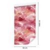 Watercolor Galaxy Wallpaper Coral and Red for Living Room and Bedroom 50x1000