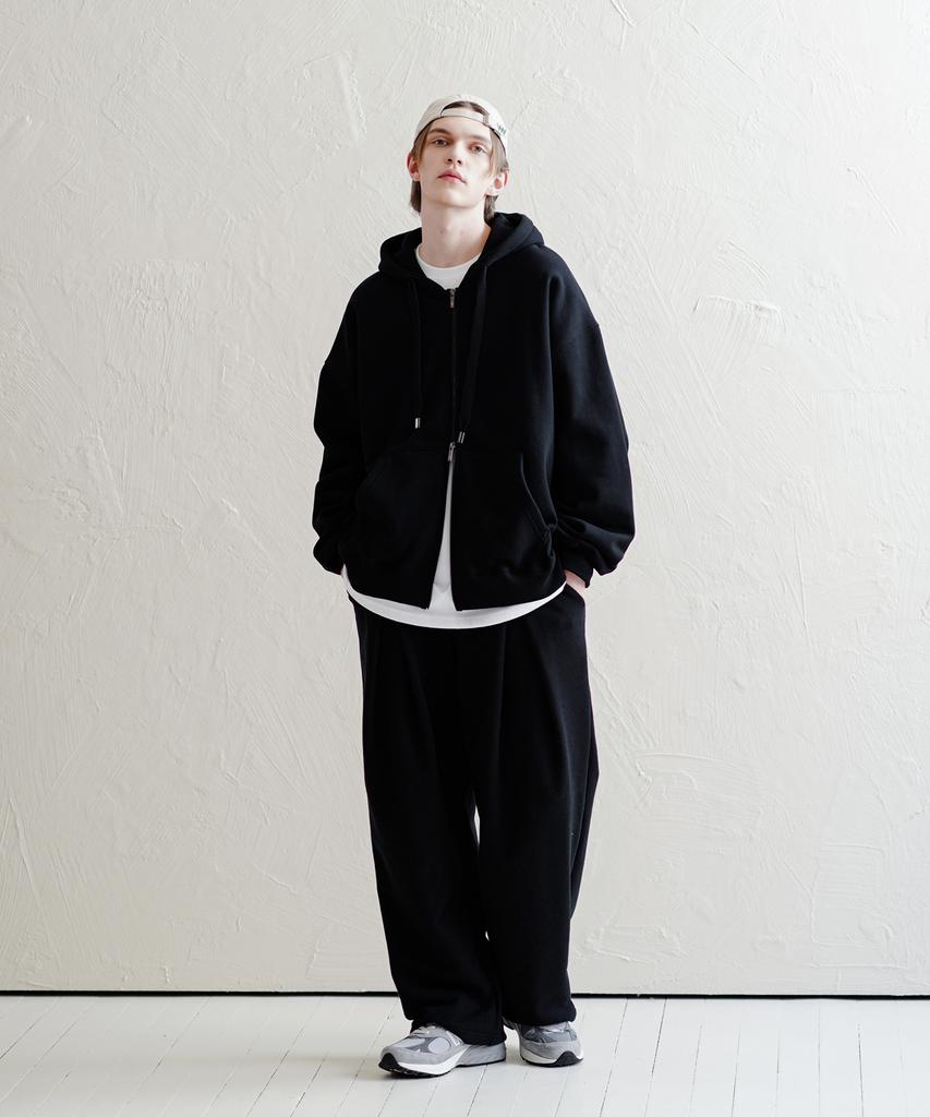 Wv Project Neo Cozy Zip-Up Hoodie Black Jjhd7647