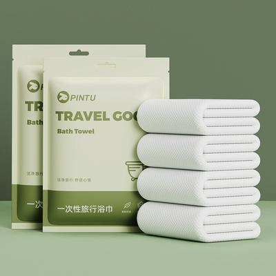 Disposable Travel Bath Towel Portable Thickened Enlarged Bath Towel Travel Outdoor Independent Packaging Soft Bath Towel