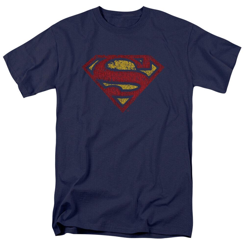 

Superman Crackle Clark Kent DC Comics Tee Navy Unisex T-shirt