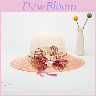 Summer Womens Straw Hat With Wide Brim And Sun Protection For Beach And Outdoor Activities