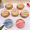 Portable Steamer Bun  Toy Slow Rising Soft Simulation Food Mochi Stress Relief Toy for Travel Office Use