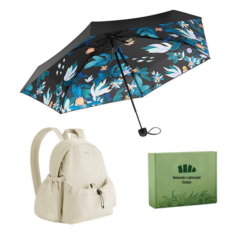 Beneunder Pocket Series Umbrella Expandable Backpack Set