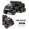 1/24 FORD Pickup Trucks for Boys F150 Raptor Diecast Metal Model Car with Sound and Light for Kids Age 3 Year and Up Blue
