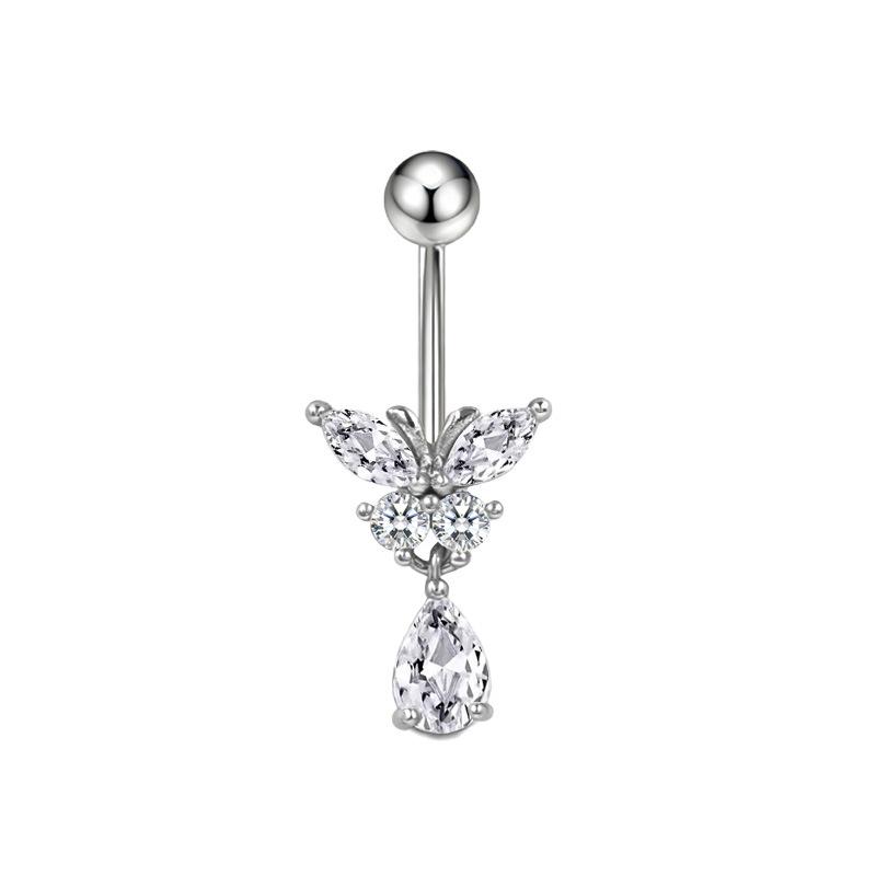 Gaibei Starfish Butterfly Trendy Navel Ring Jewelry