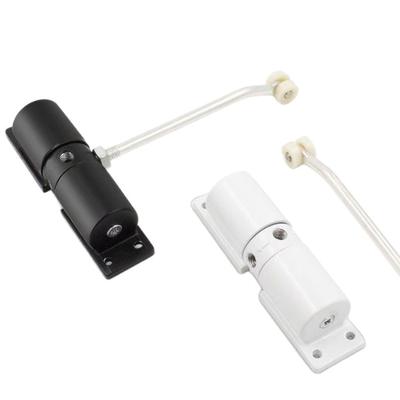Automatic Door Closer, Alloy Safety Spring Door Closer Adjustable 30 Kg Closing Door Hinge (Black)