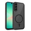 KEYSION Magnetic Phone Case for for Samsung A57 5G A37 Silicone+PC Matte Translucent Shockproof Back Cover for Galaxy A37 A57 5G