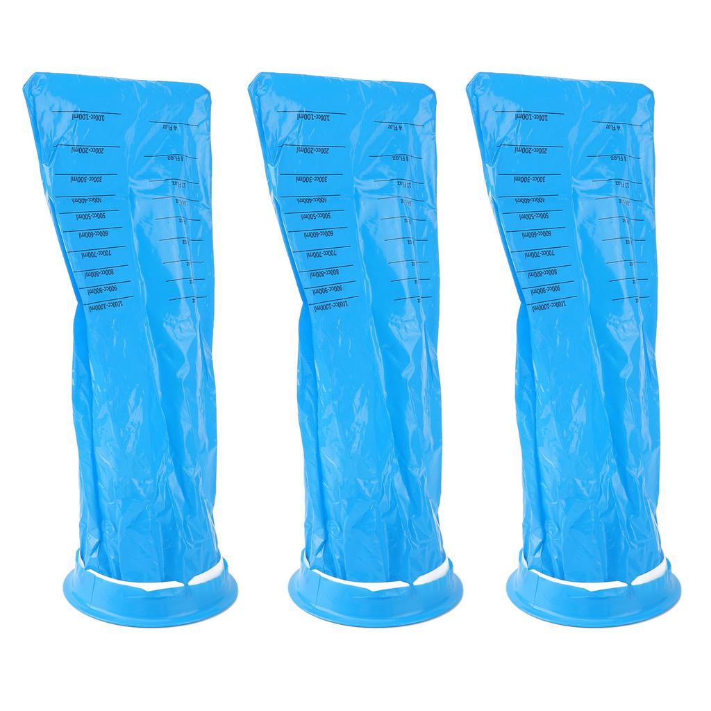 30Pcs Disposable Vomit Bag PE Emesis Bag Lage Capacity Leakage Proof for Travel Outdoor