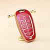 7 Buttons Tpu Car Key Case Cover Shell Fob Holder For Hyundai Solaris Sonata Hybrid Nexo Nx4 New Grand Santa Fe Tucson