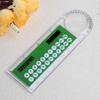 Regla solar Regla de 10 cm Mini calculadora digital 2 en 1 Papelería para niños Regalos de oficina escolar