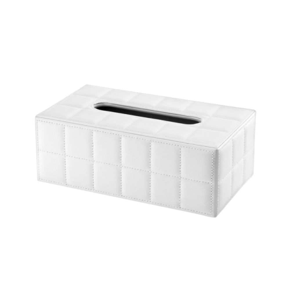 Leather Tissue Storage Box Multi-functional Napkin Dispenser Modern Napkin Holder  Office