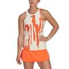 Tebe Magugu Tennis New York Tank Top MLQ28 Ecru Orange L [Adidas] Y-Back Women's Tint/Impact (HT4235)