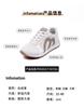 German Training Shoes Women's Leather Face Color blocked Academic Style Cute Leisure Versatile Sports Board Shoes
