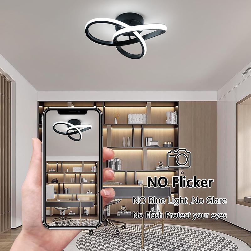 Haushalts LED Kronleuchter Gang Decke Lichter Moderne Stil Decke Lampe Schlafzimmer Licht Oberfläche Montiert AC 220V 110V Balkon lampe