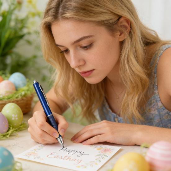 Auto Sensing Pen Multicolor Ballpoint Pen Smooth Writing Pen Replaceable Pen Refills Metal Signature Pen