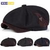 Unisex Letter Label Newsboy Caps Men British Painters Hats Spring and Autumn Berets Hip Hop Berets