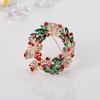 Women Fashion Garland Design Delicate Christmas Style Brooch Perfect Wear Decoration
