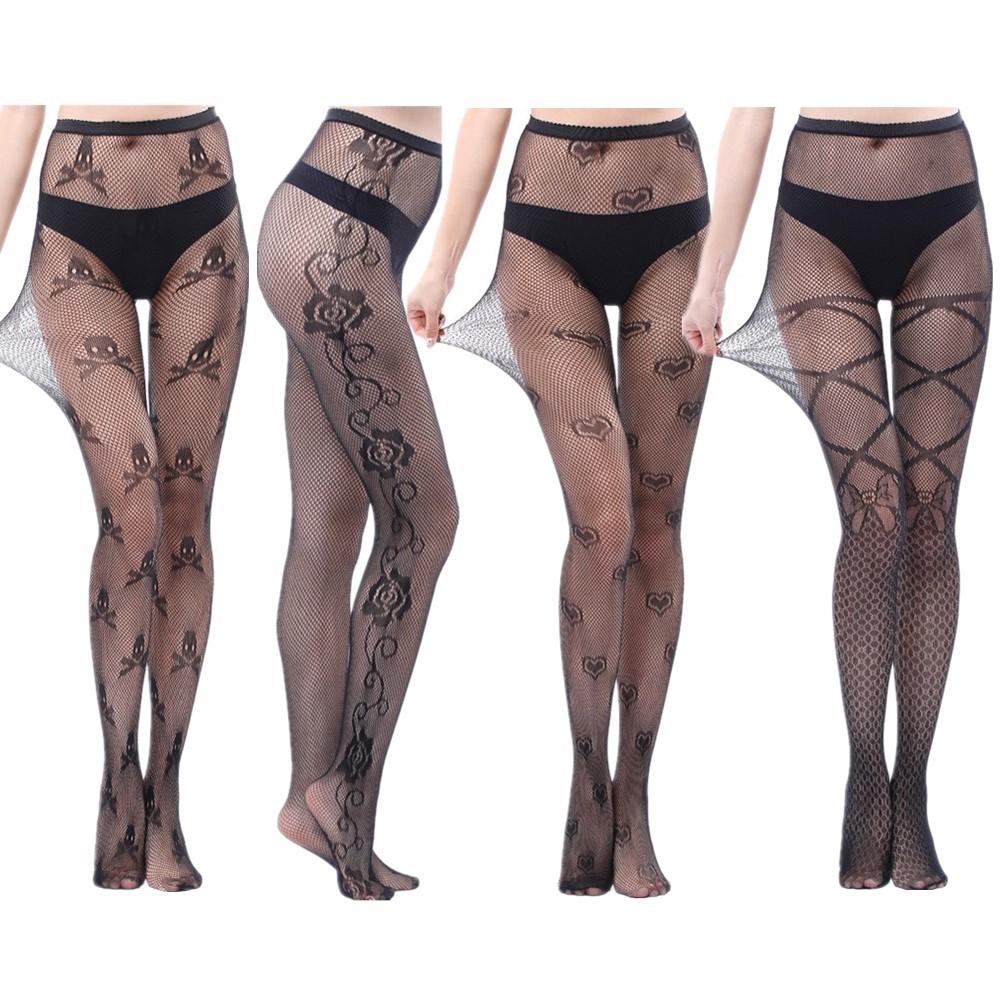 4 Paare/Los Damen Bodystocking Sexy Dessous Strumpfhosen Erotische Dessous Body Strümpfe In Großer Größe Strumpfhosen Große Größen Damen Strumpfhosen