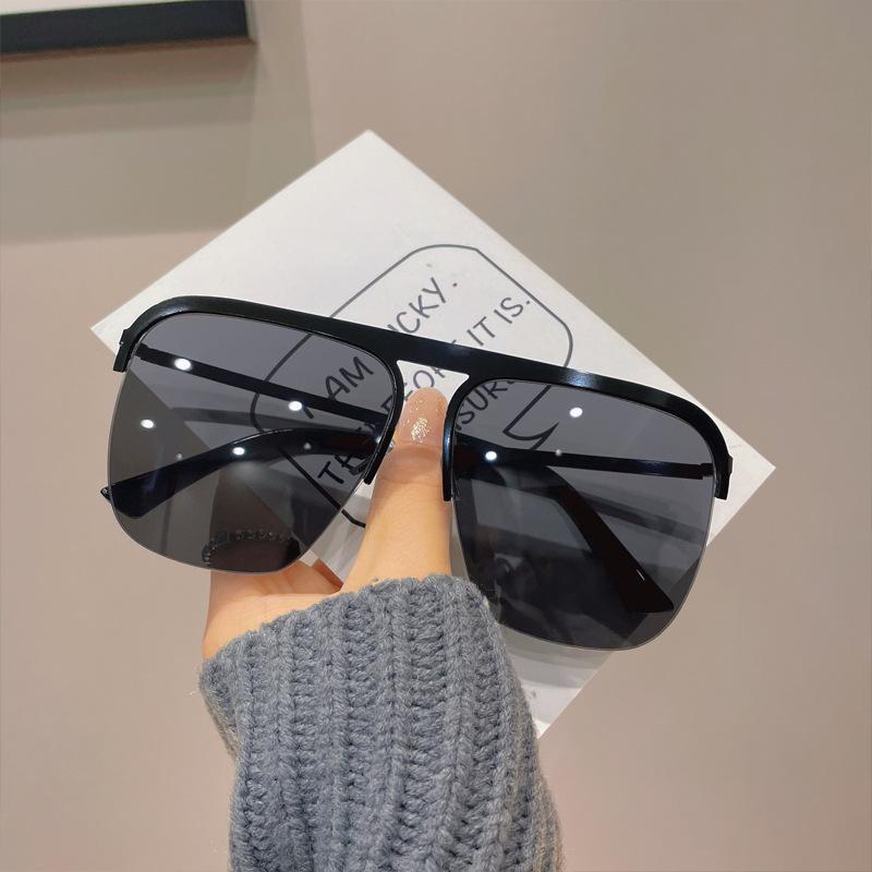 Ochelari de soare pătrați de lux pentru femei, ochelari de soare supradimensionați, design original de marcă, moda feminină, nuanțe pentru plajă, UV4