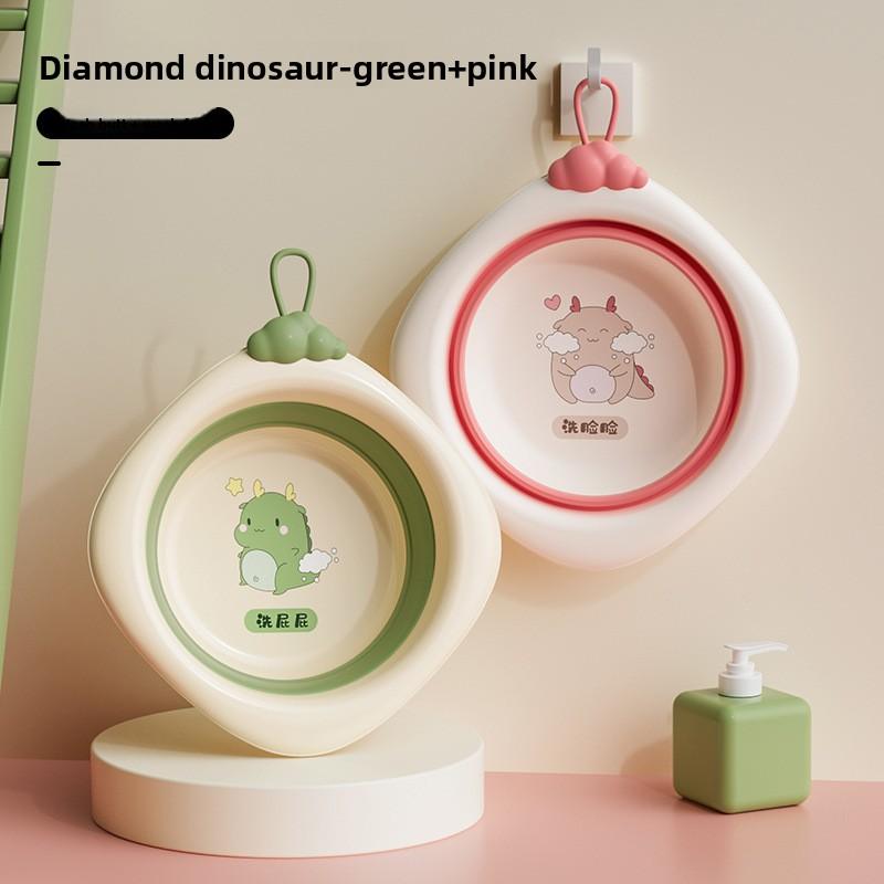 Foldable Baby Wash Basin Portable Infant Cleaning Tub Special Small Basin For Newborn Butt Washing Household Baby Care Accessories