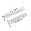 Transom Support Plate Aluminum Easy Installation Premium Thickness Maintenance Accessories for Top