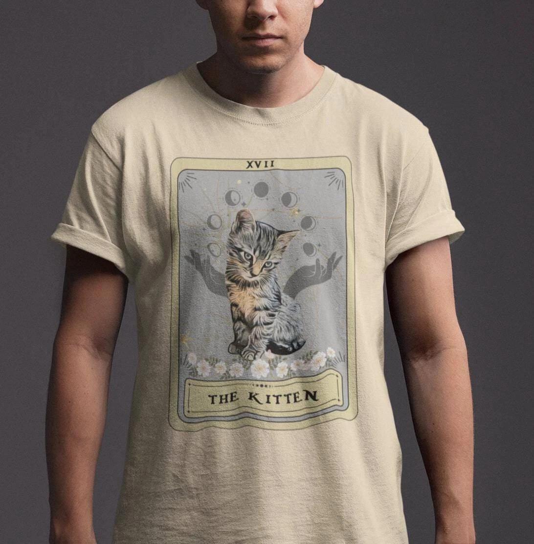 The Kitten Tarot Card Shirt, Cat 3XL