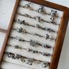 "Anello a forma di gatto in argento sterling 925 Lanzhi – Gioiello di lusso leggero con indice aperto"