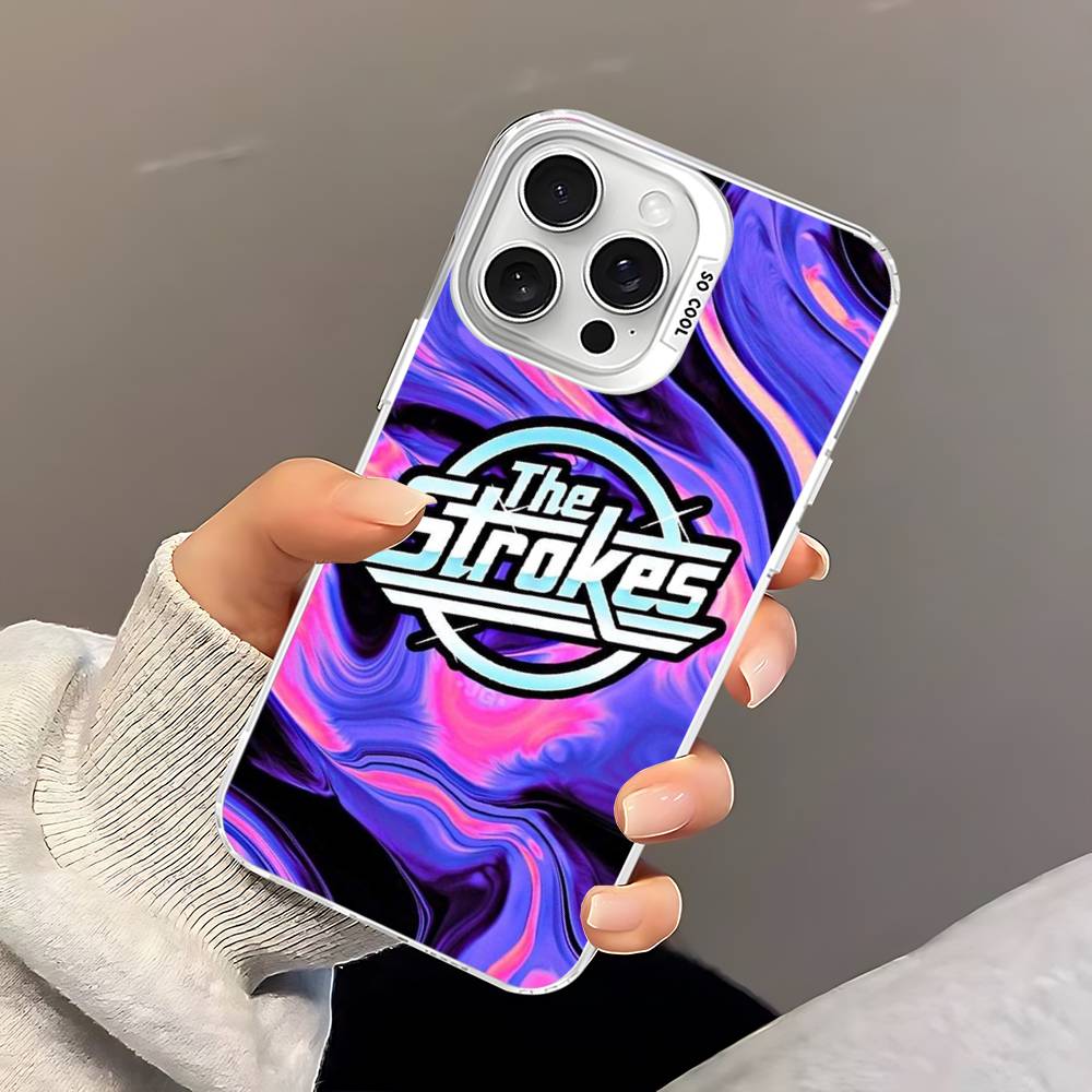 Classic Famous Rock Band The S-strokes Phone Case For IPhone 17 16 15 14 13 Pro Matte Shockproof Back Anti Fall Matte Cover