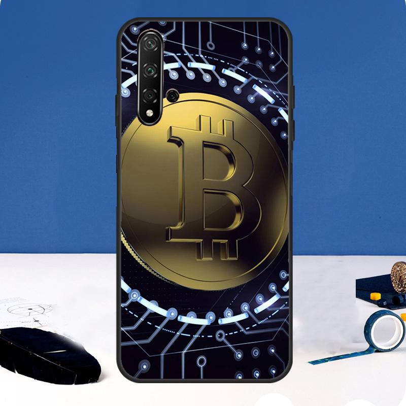 Bitcoin BTC Hülle Für Huawei Nova 3i 8i 11i 11 Pro 9 10 SE 5T Y60 Y61 Y70 Y90 Y91 P20 P30 P40 Lite Abdeckung