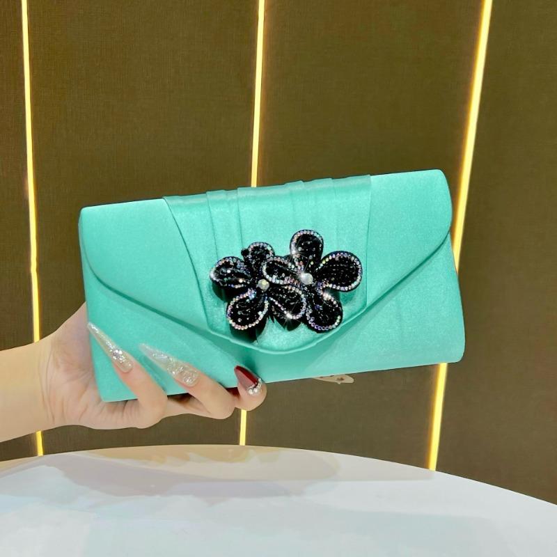 Abendtasche, Single-Shoulder Crossbody-Tasche für Society-Damen, Modische Party-Damen-Clutch